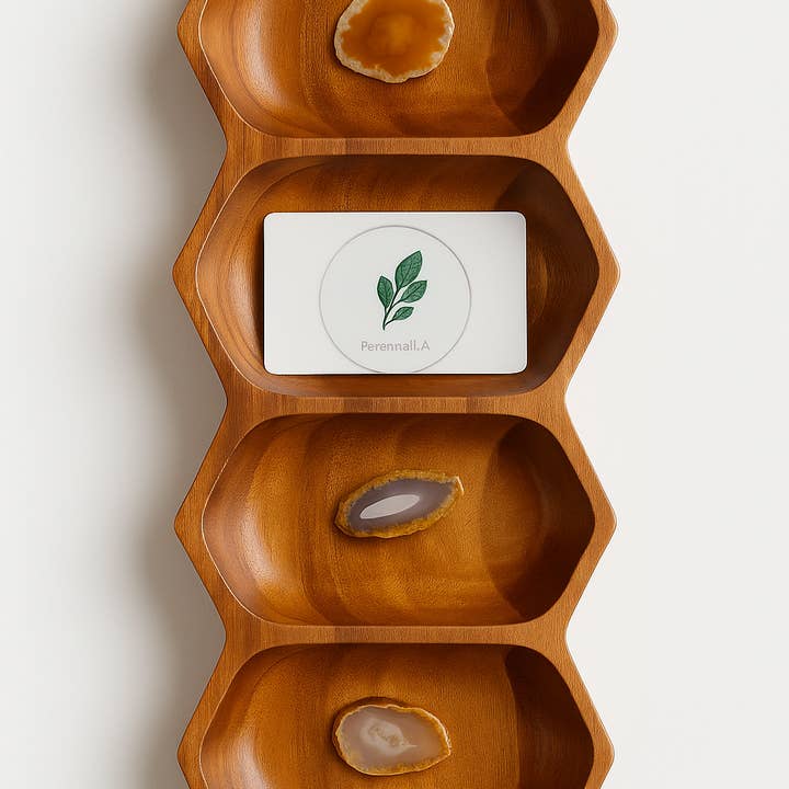 Blush+Timber- Vintage Agate Tray for wholesale by Perennial LA