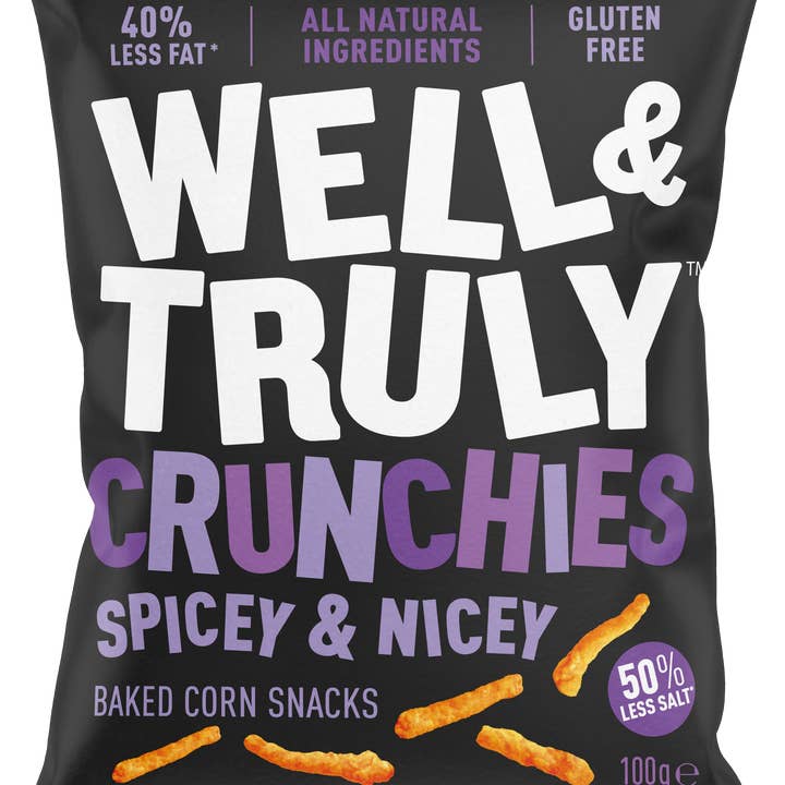 Crunchies Spicey & Nicey 100g - Vegan - Gluten Free for wholesale by Well&Truly