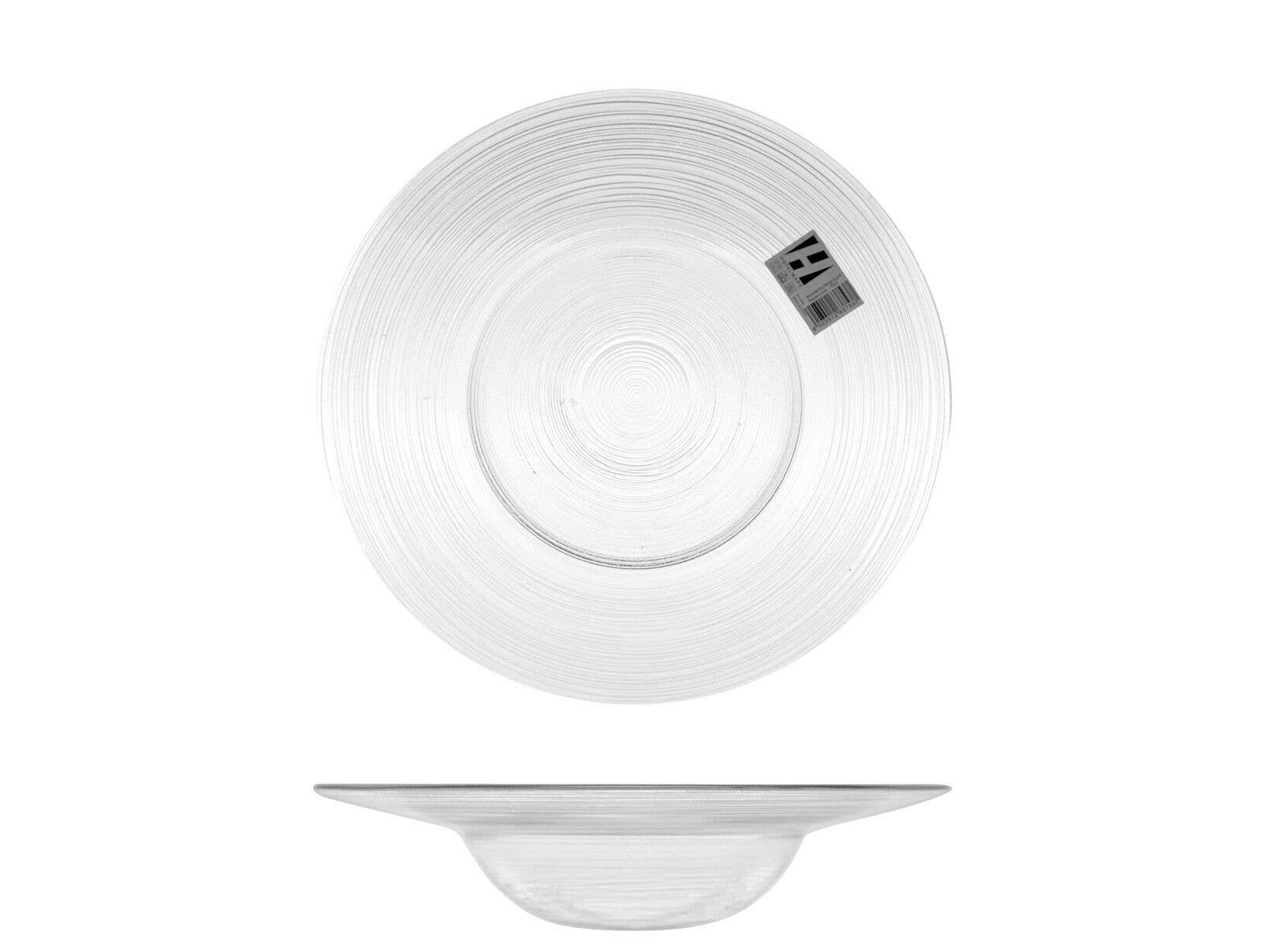 H&H – Engroshandel Serveringsskål – Pastabowl Cirkel i Glas cm 201