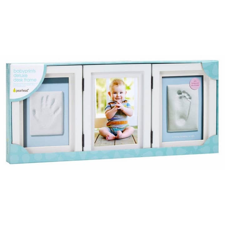 Pearhead - Wholesale Picture Frame - Kids & Baby - Pearhead Babyprints Deluxe Desktop Frame - White