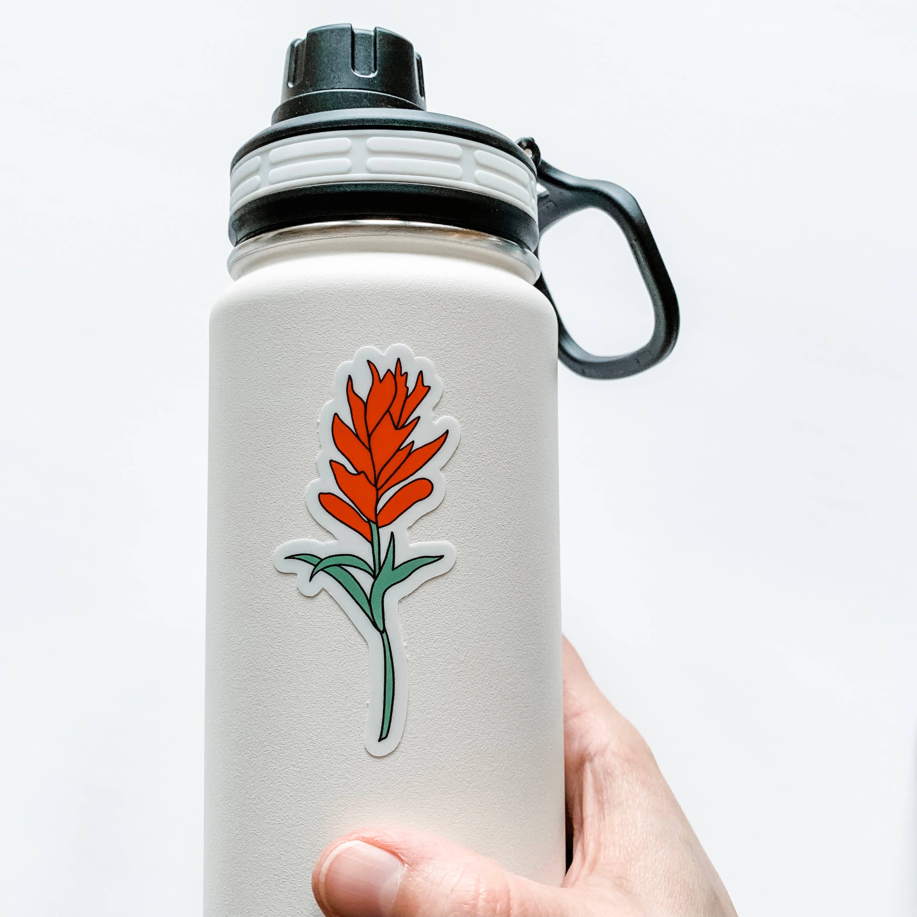 Wildflower Paper Company - Wholesale Sticker - Indian Paintbrush Flower Wildflower Sticker3