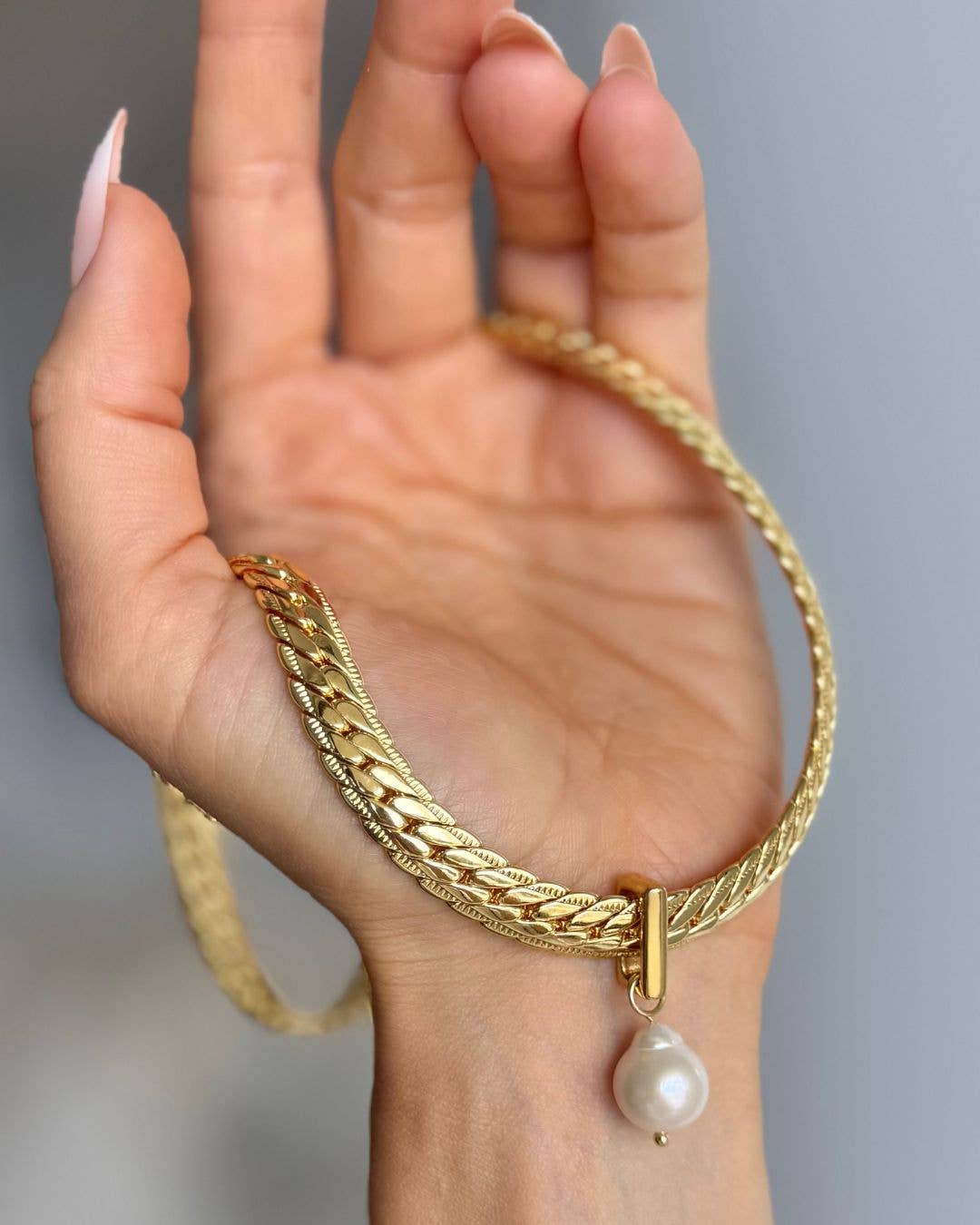 WILYMI Jewelry Co - Wholesale Pendant/Charm Necklace - 12mm Baroque Pearl Necklace | 18k Gold Filled2