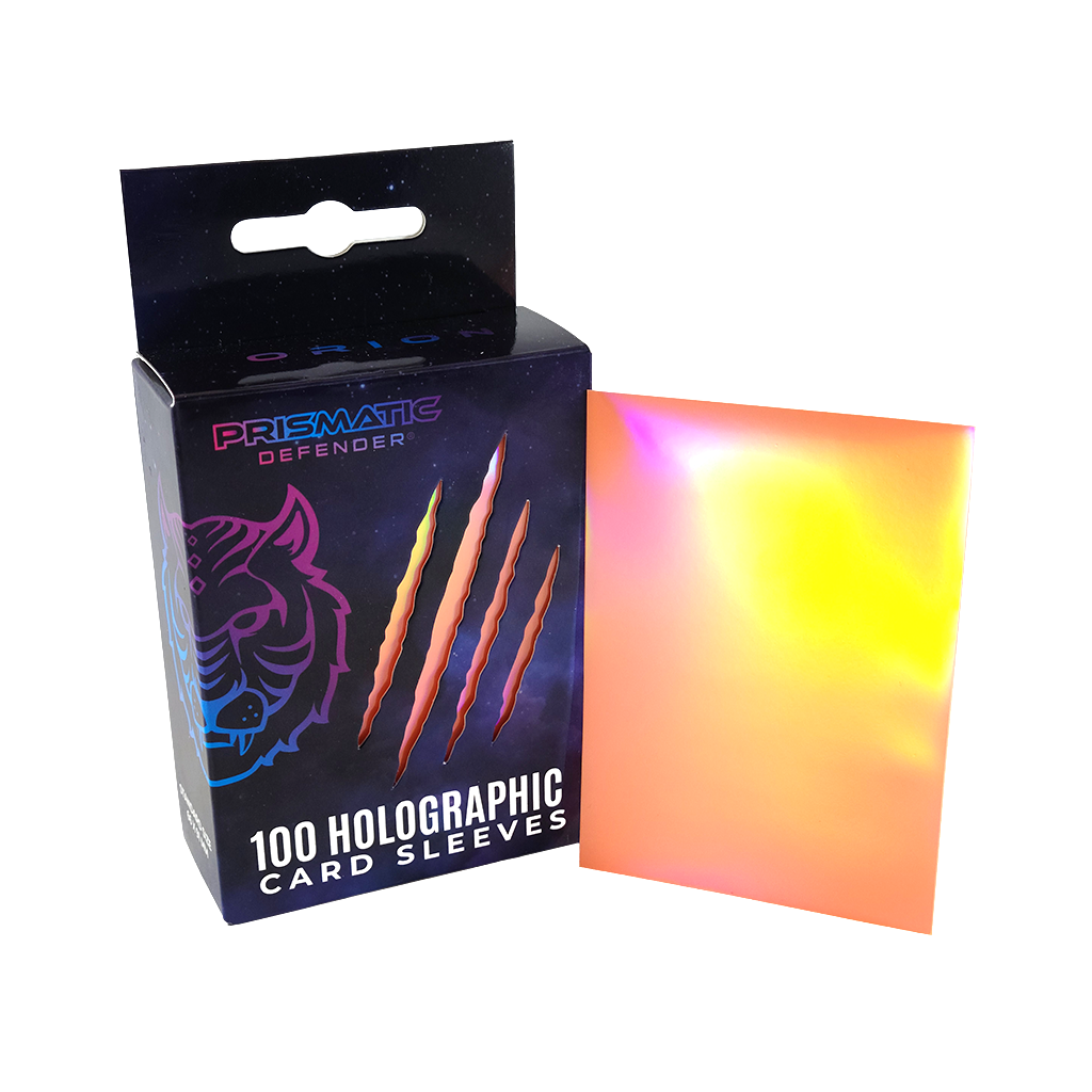 Prismatic Defender® - Vente Jeux de cartes - Protège-cartes holographiques Prismatic Defender® - Taille standard - 3 motifs en foil27