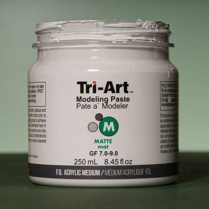 Tri-Art Mediums Modeling Paste for wholesale by Tri-Art Mfg.