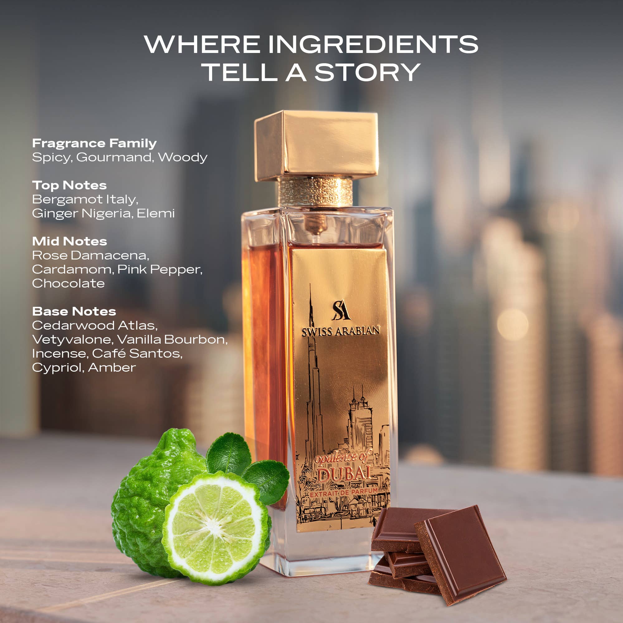 SWISS ARABIAN - Wholesale Perfume/Eau de Toilette - Swiss Arabian Opulence of Dubai Luxury EDP for Unisex 100ml1