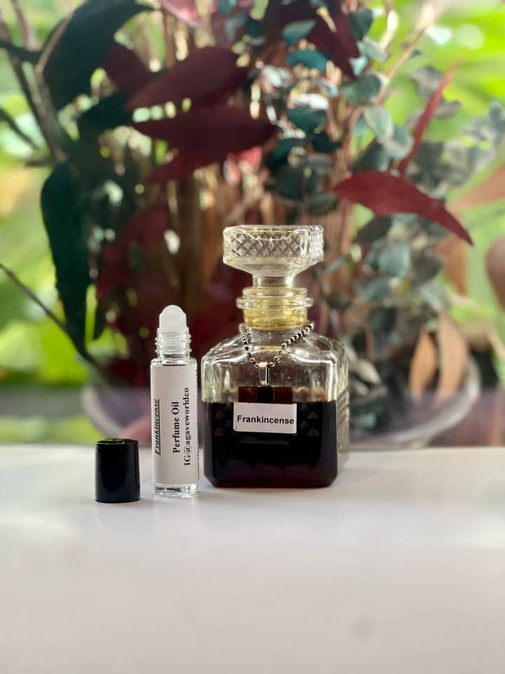 Frankincense Fragrance Oil/ Alcohol Free/ Roll-On Bottle for wholesale by Agave World