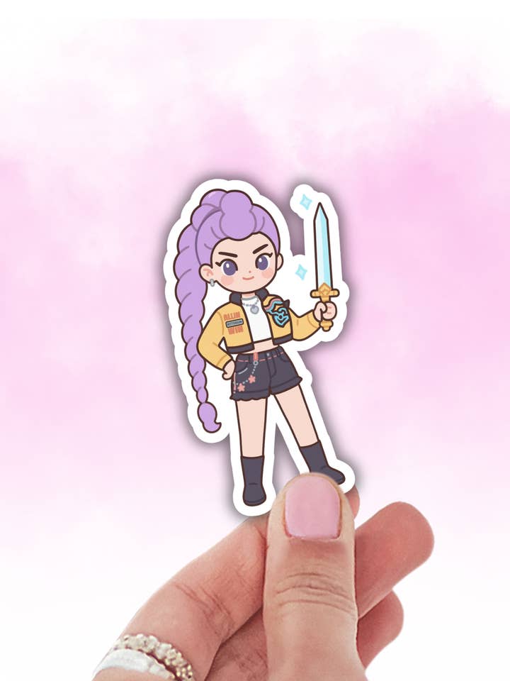 Adesivo Kpop, adesivi carini, adesivi in vinile, decalcomania per laptop per la vendita all'ingrosso da parte di Lalatina Shop
