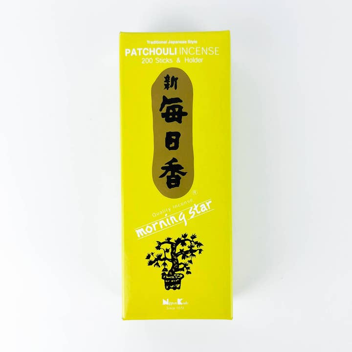 GREENROOTS USA LLC - Wholesale Incense - Nippon Kodo Morning Star Patchouli Incense 200 Sticks0