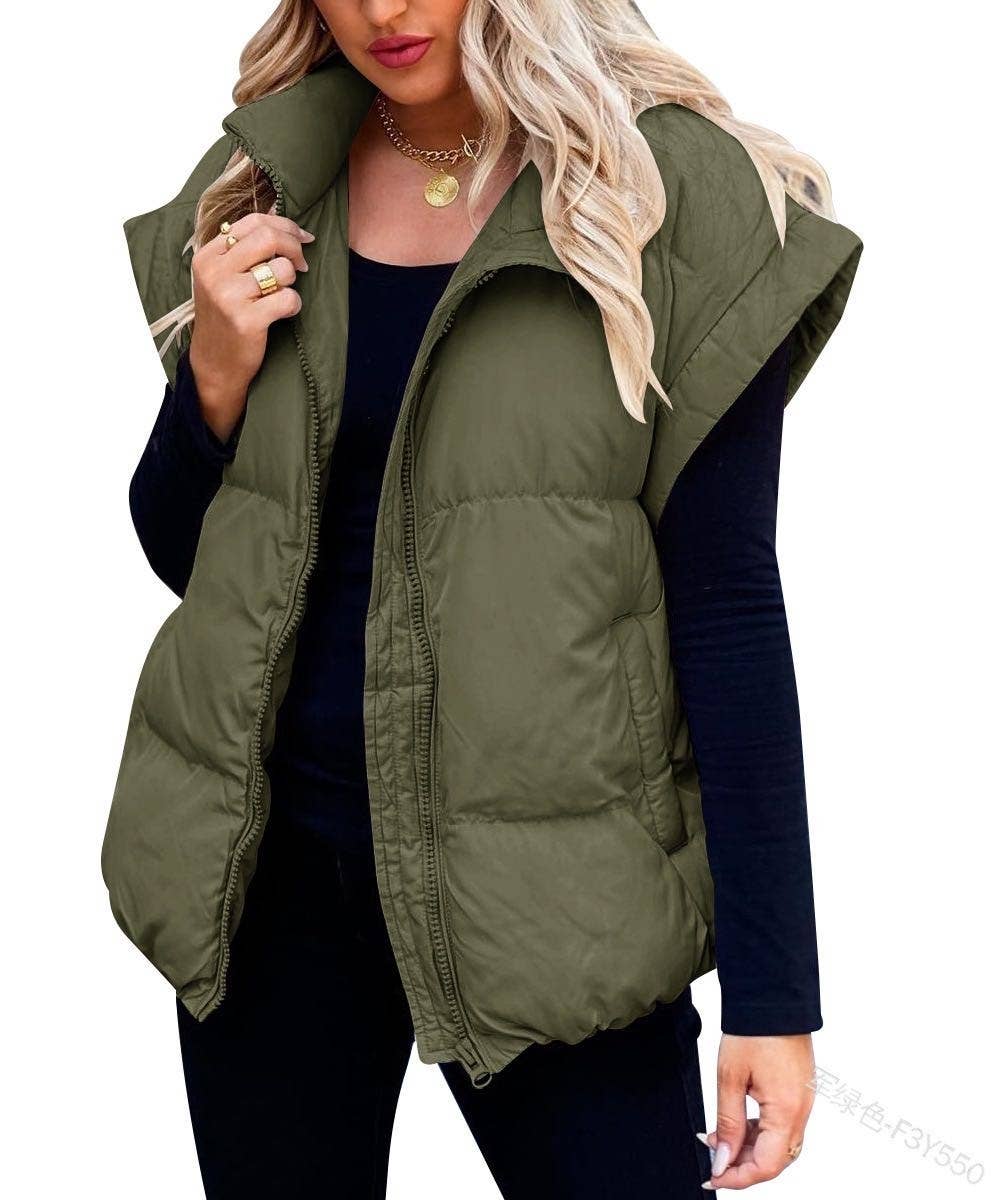 Miss Sparkling - Wholesale Outerwear Vest - Women's - Puffer vest6