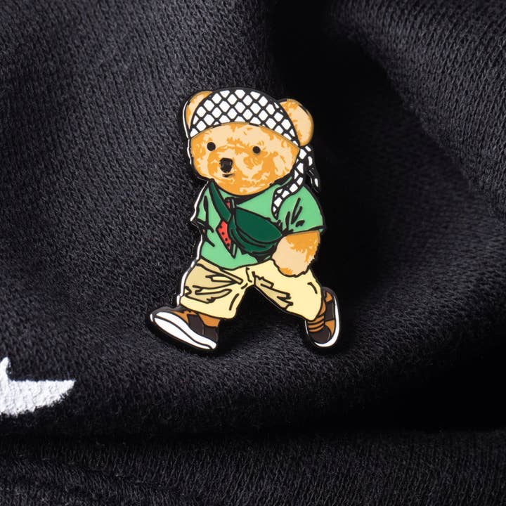Wear The Peace - Wholesale Lapel Pin/Button - Freedom Bear Pin1