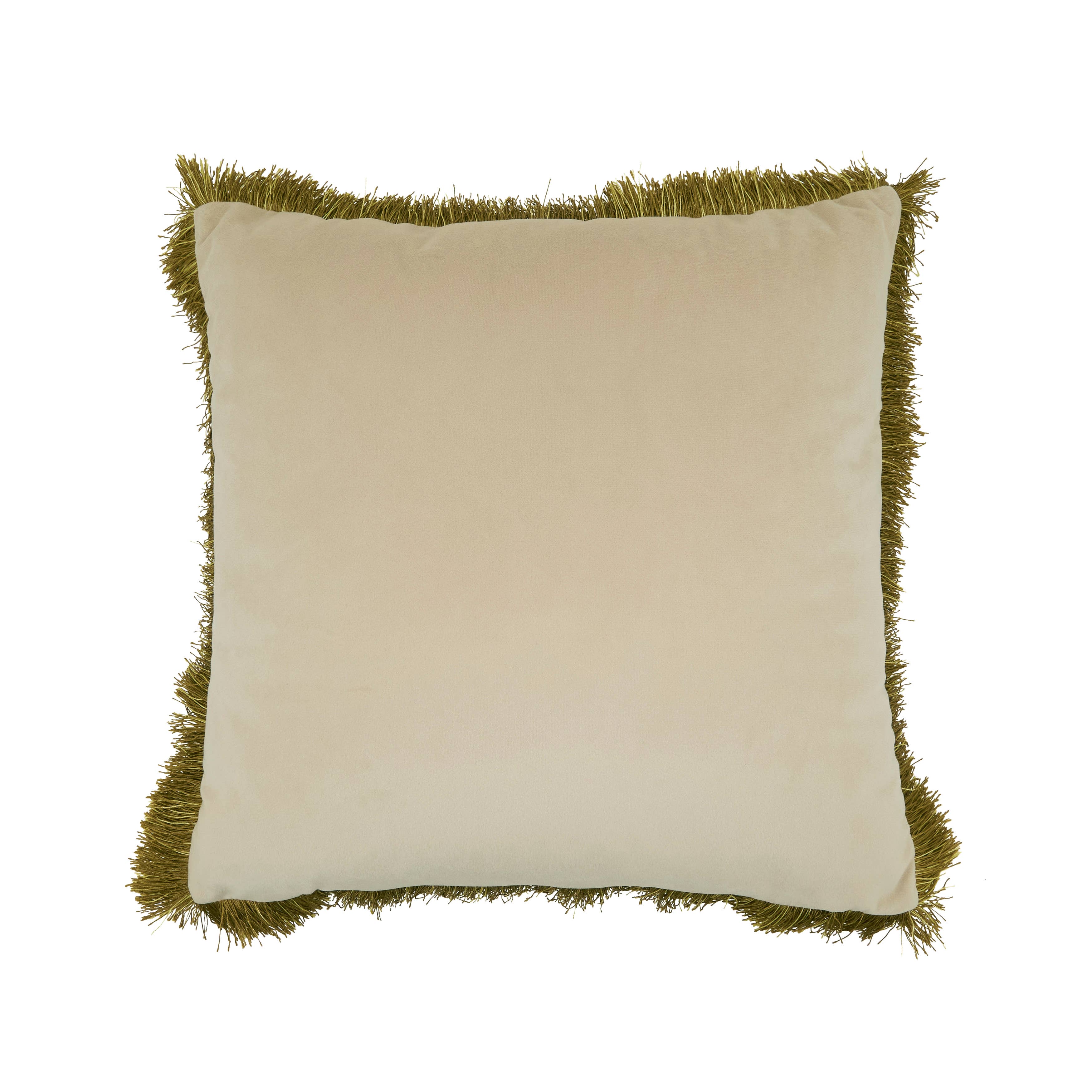 Saro Lifestyle - Wholesale Throw/Decorative Pillow - Velvet Fringe Throw Pillow0