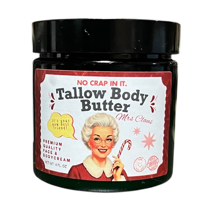 Mrs. Claus Tallow Body Butter for wholesale by No Crap In It