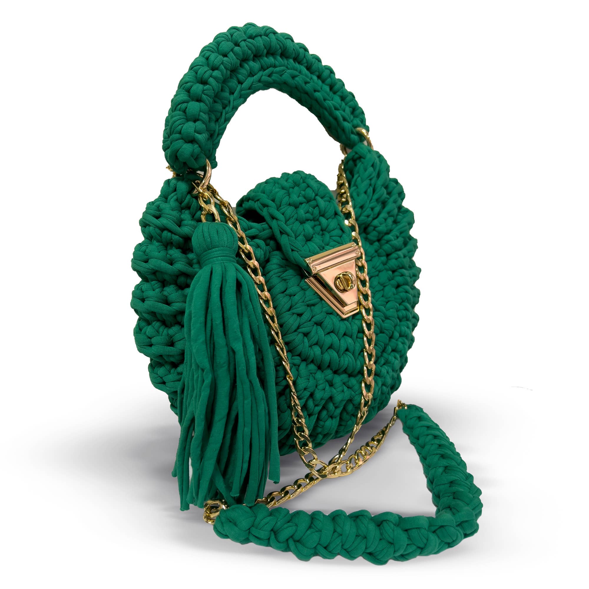 CHQEL - Vendita all'ingrosso Pochette - Donna - Pochette fatta a mano CHQEL per donna, borsa all'uncinetto fatta a mano 4