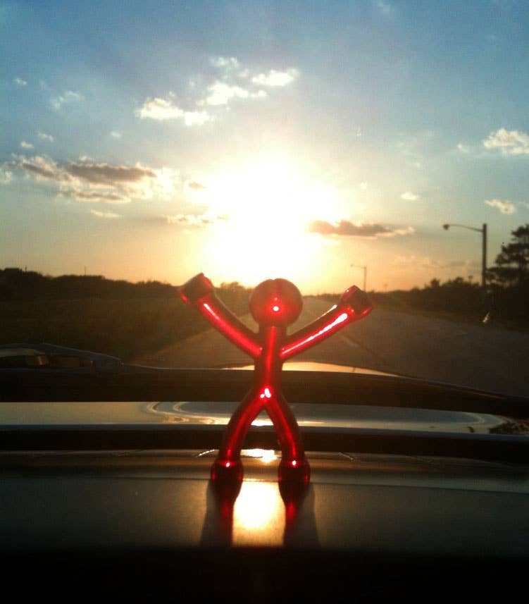 NuOp Design – wholesale Magnet – Mini QMan Citrus - Translucent - Flexible and Magnetic18