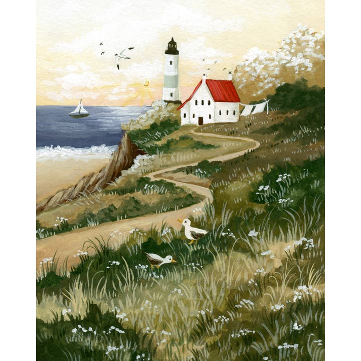 Coastal Serenity- Fine Art Print for wholesale by Sofie Swetter Fine Art