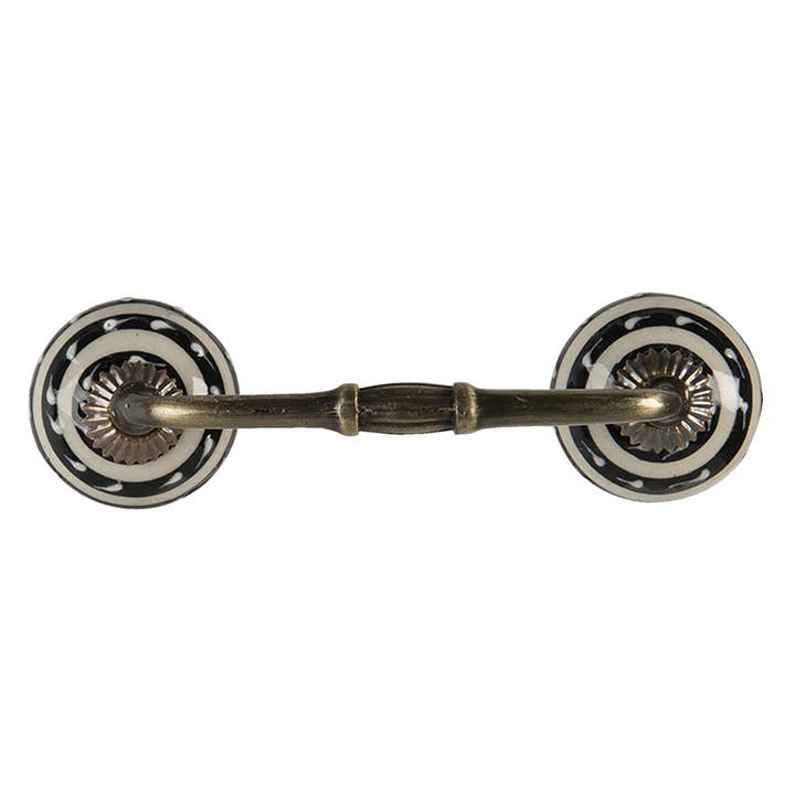 Clayre & Eef - Wholesale Knob/Pull - 6Y4440 Handle 14x4x3 cm Copper colored Metal Kitchen Handle1