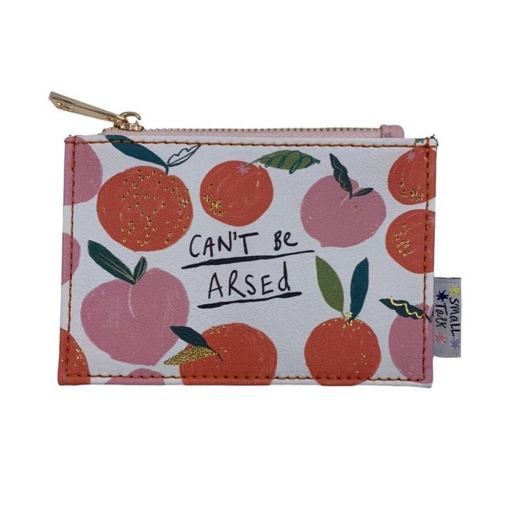 House of Disaster - Wholesale Coin Purse - Women's - Small Talk 'Can't Be Arsed' Zip Purse3