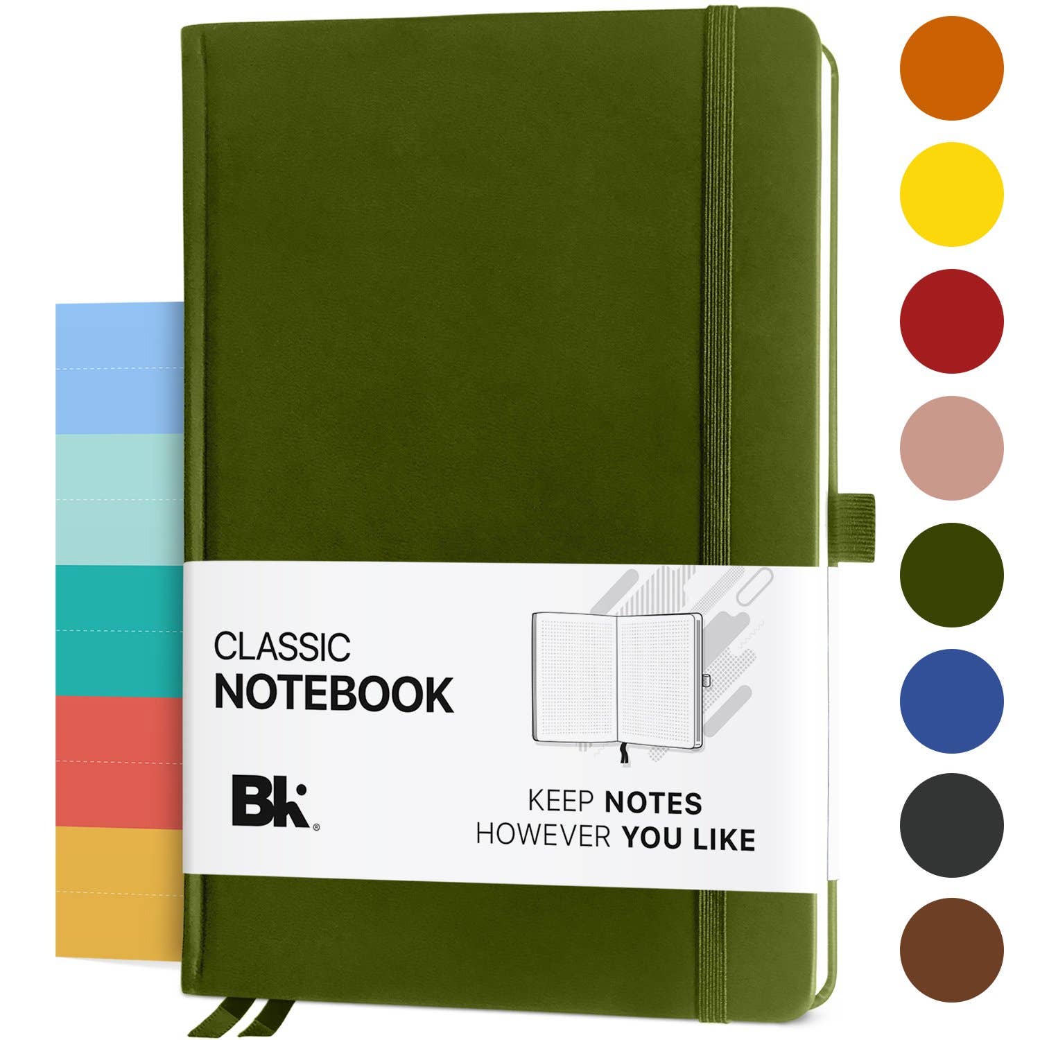 Bullet Keeper - Wholesale Notebook - Premium Hardcover Bullet Notebook Journal (Dotted Pages)6