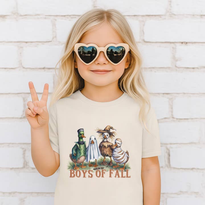 Boys of Fall Youth T-Shirt for wholesale by Top Knot Apparel