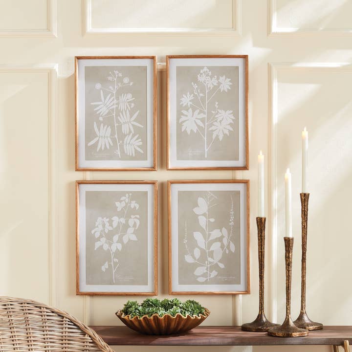 Napa Home & Garden – wholesale Gallery wall set – Foliage Study, Set Of 42