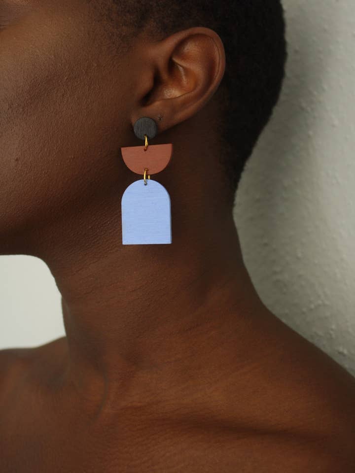 Freda Earrings for wholesale by Mafe Designs