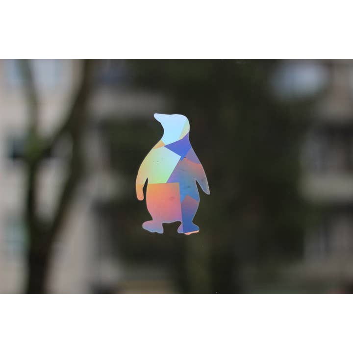 Plottkowski - Wholesale Suncatcher - Suncatcher Window Sticker Penguin, Rainbow Sticker, Prism