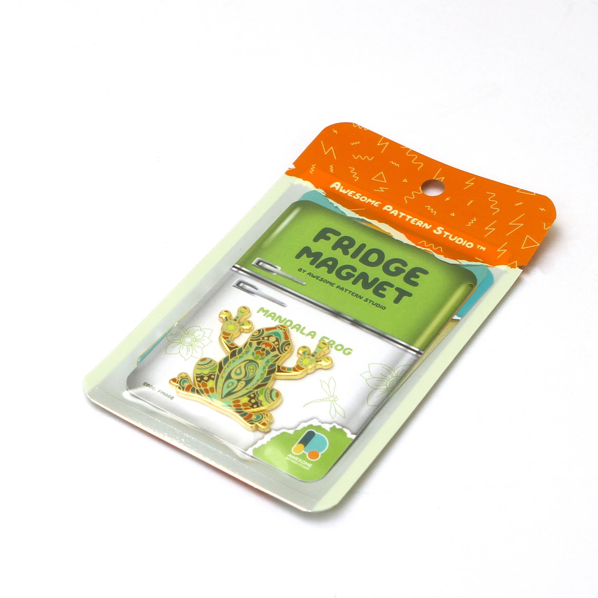 Awesome Pattern Studio - Wholesale Magnet - Mandala Frog - Decorative Fridge Magnet5