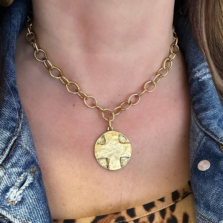 Heirloom Prayer Necklace, 16" for wholesale by Traci's Beads