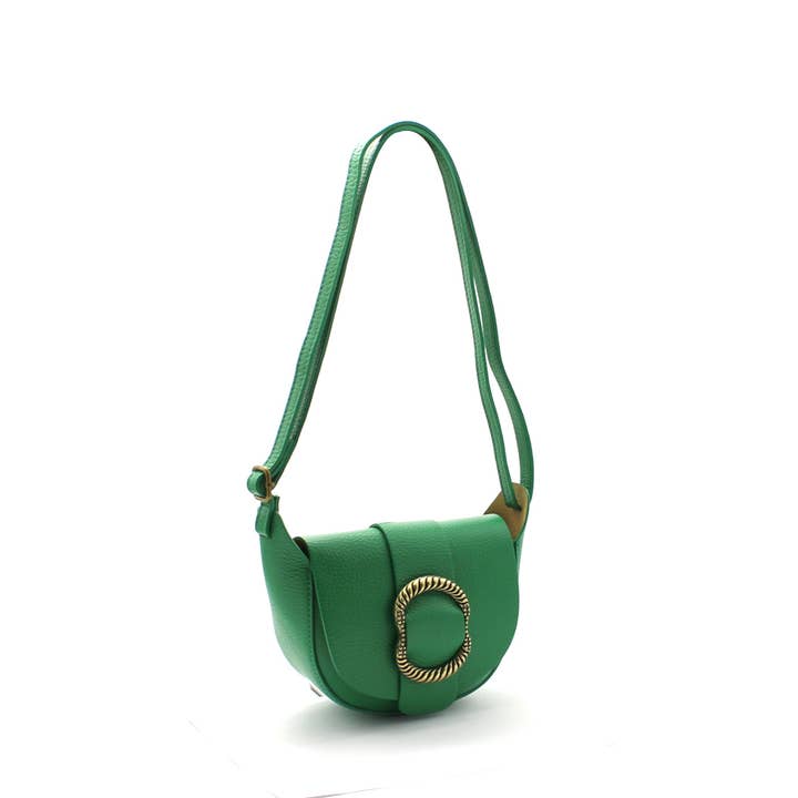 Vimoda - Wholesale Shoulder Bag - Women's - Cowhide leather shoulder bag with buckle 12