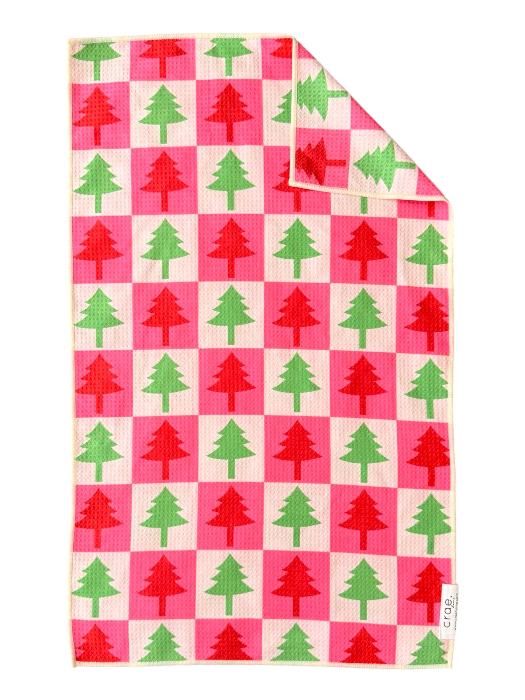 Red Grammies Nougats: Double-Sided Hand Towel for wholesale on Faire