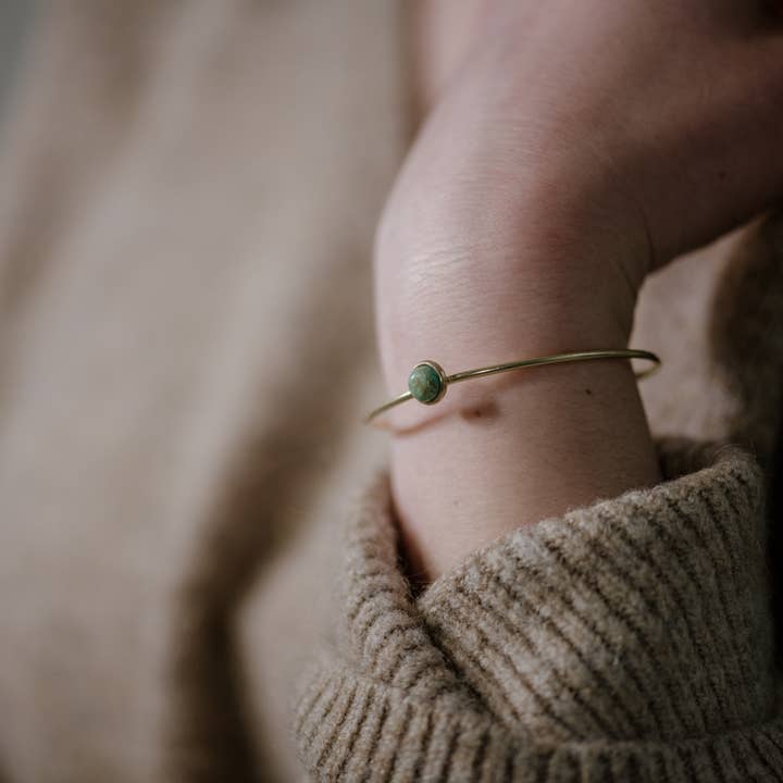 Commonform - Wholesale Cuff Bracelet - Hyalite Stacker // Turquoise5