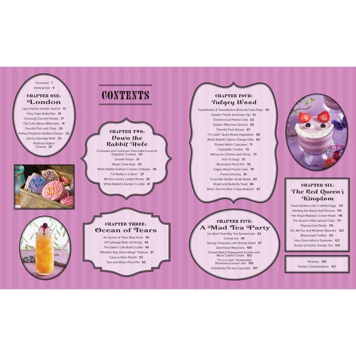 Insight Editions - Wholesale Cookbook - Alice in Wonderland: The Official Cookbook