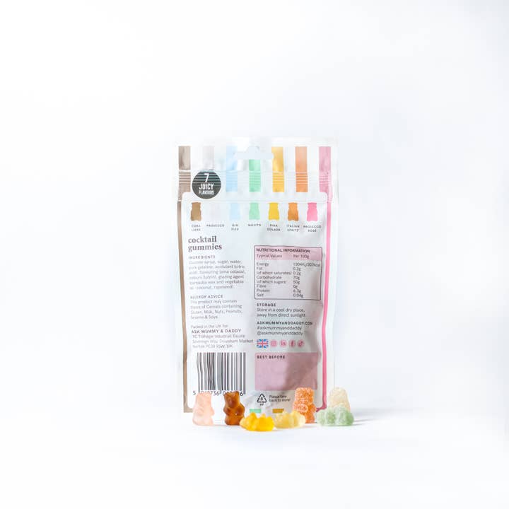 Ask Mummy & Daddy - Wholesale Gummy - Cocktail Mix Share Bag