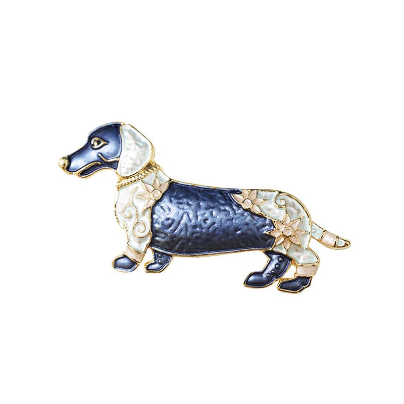 AMORINO SRL - Venta al por mayor Broches - Pin magnético de esmalte con diseño de perro - SW2464B6730