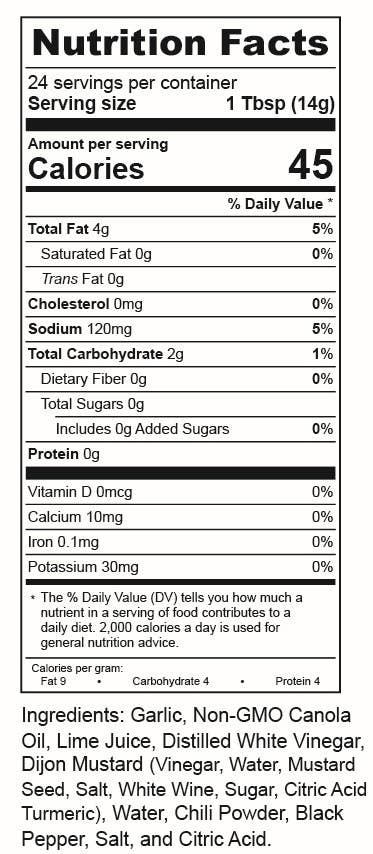 TorchBearer Sauces - Vente Sauces - Oh Mon Ail | Bouteille de 12oz | Aillé et Doux | Chaleur 0/102