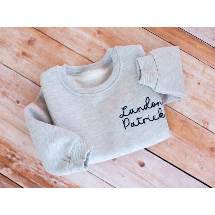 Magill - Wholesale Sweatshirt - Kids - Embroidered Sweatshirt for Baby Toddler Embroidered Gift4