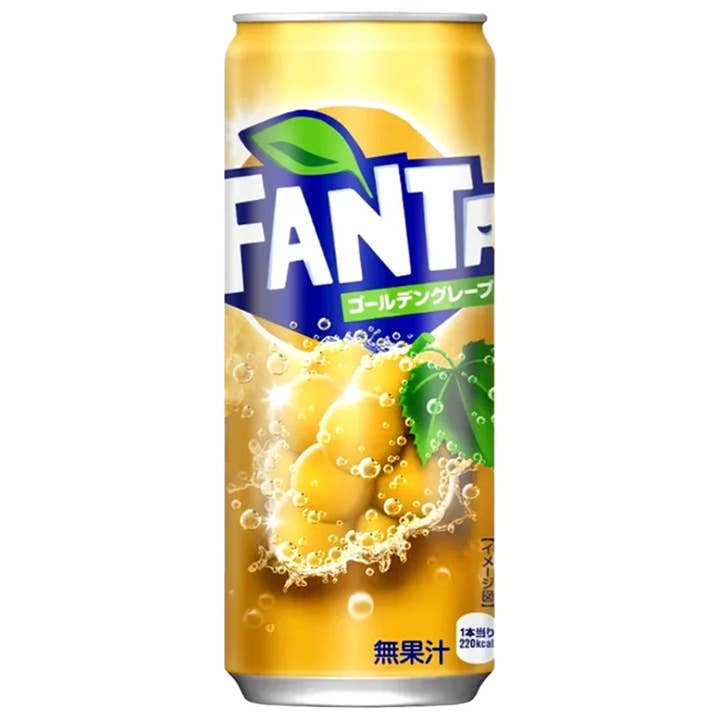 Global Bite Co - Wholesale Soda/Carbonated Drink - Fanta Golden Grape Can 500ml (Japan)1