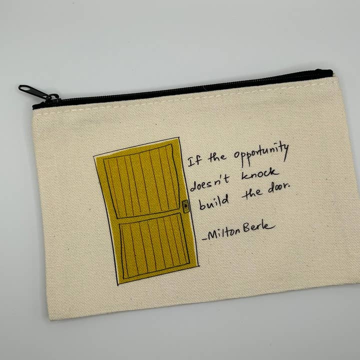 Milton Berle Canvas Pouch for wholesale by Earthly Matters