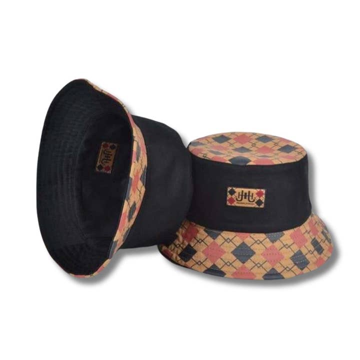 Mosaic Reversible Bucket mössa för män för wholesale av J.HINTON