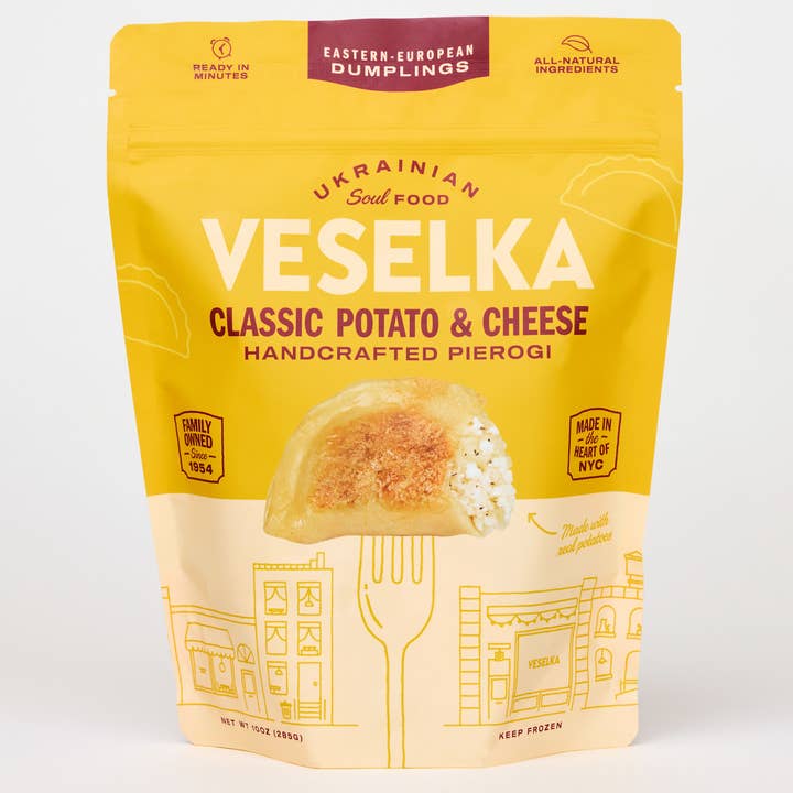 Frozen Pierogi - Classic Potato & Cheese for wholesale by Veselka