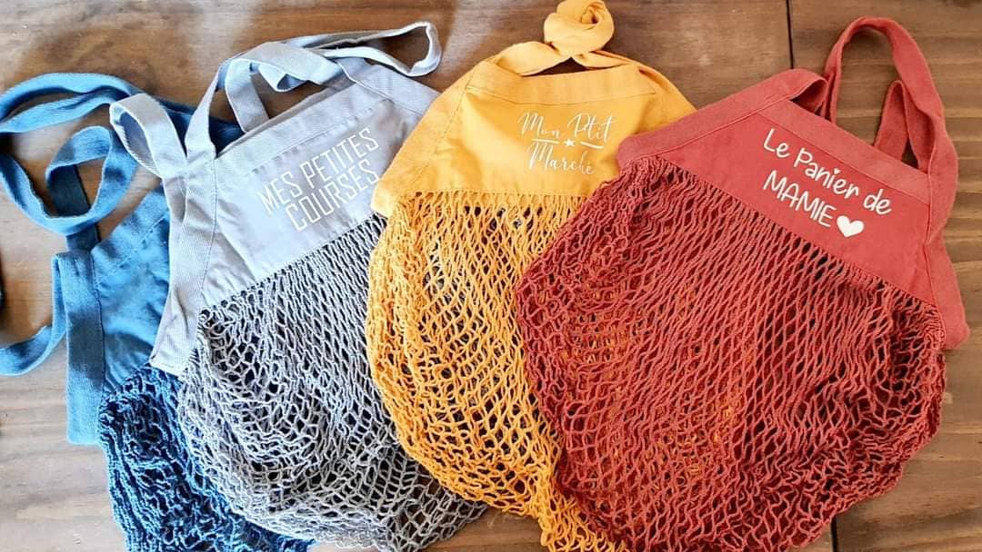 Bout 2 Chou - Wholesale Grocery/Shopping Bag - “Mon Petit Marché” Personalized Food Net0