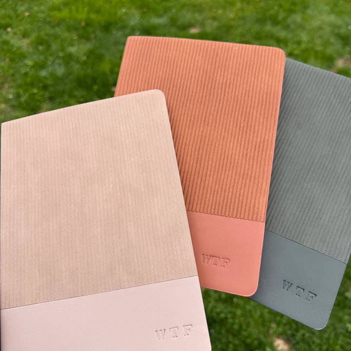 Lors Collective - Wholesale Notebook - WTF Hand Stamped Notebook1