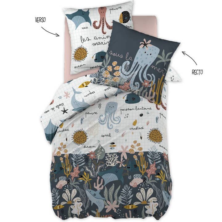 Housse De Rêve - Wholesale Bedding Set - 220x240 cm Cotton Octopia Bedding Set3