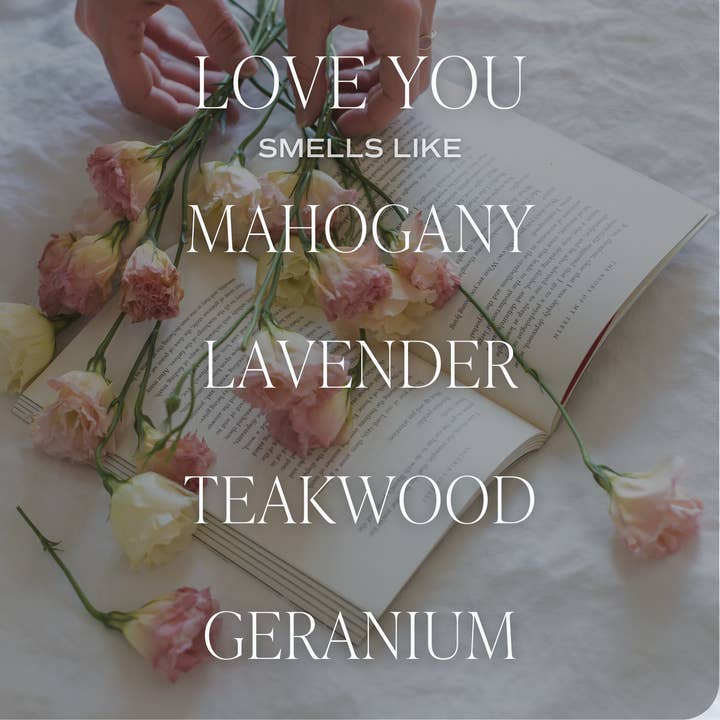 Sweet Water Decor - Wholesale Jar/Filled Candle - Love You 9 oz Soy Candle - Valentine's Day Gifts & Decor