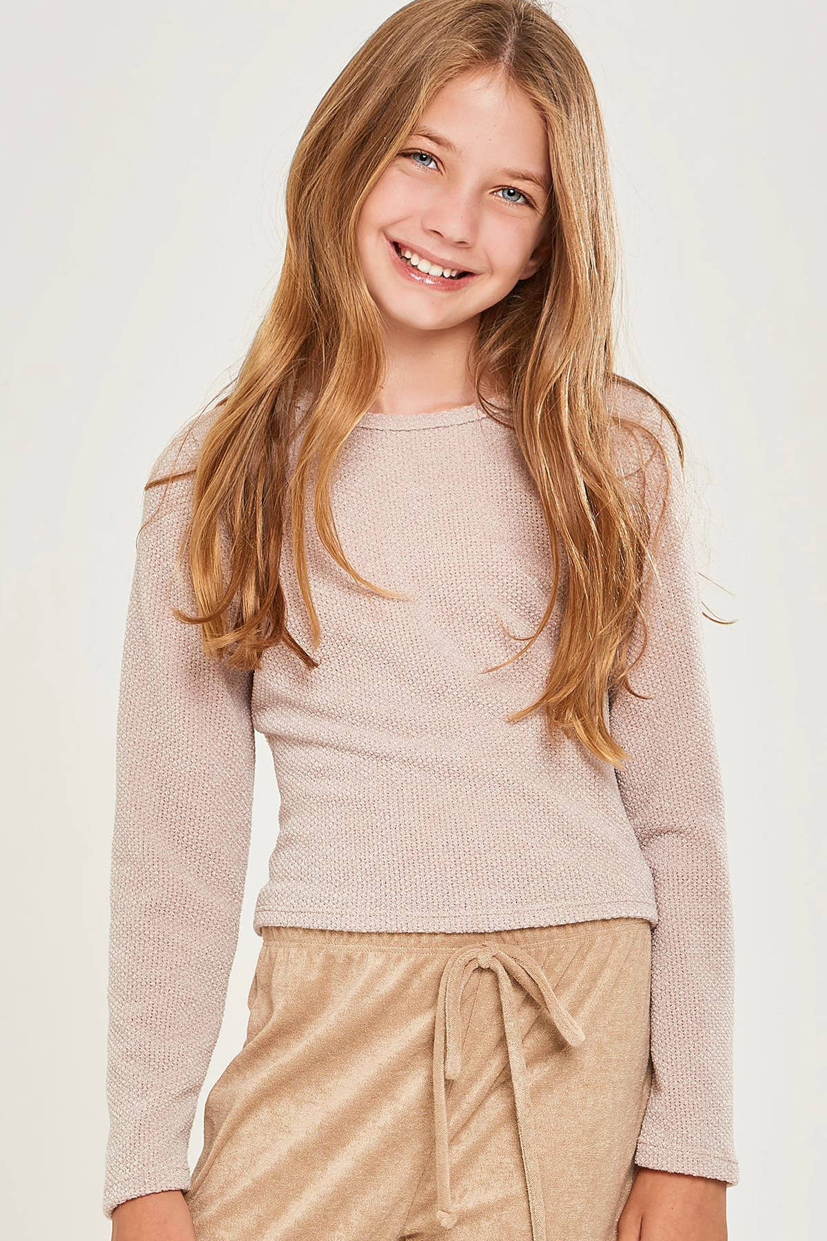 Good Girl - Vendita all'ingrosso Maglione tricot - Bambini - Maglione lavorato a maglia grossa con laccetti aperti sul retro6