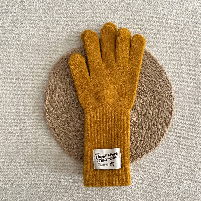 SALINA TRADING INC - Wholesale Gloves - Women's - Handmade 18-Color Knitted Long Gloves for Women - Touchscreen Fingerless Cycling Gloves5