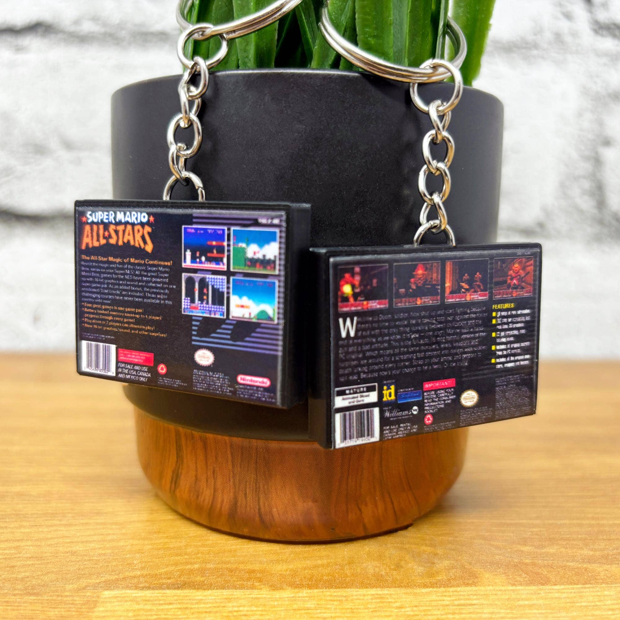 BitsyLabs - Wholesale Keychain - Unisex - SNES Game Case Keychains8