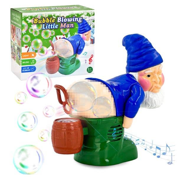 The Bubbling Gnome - #Blue.Elf - Bubbles Included - for wholesale by St. Louis Wholesale LLC