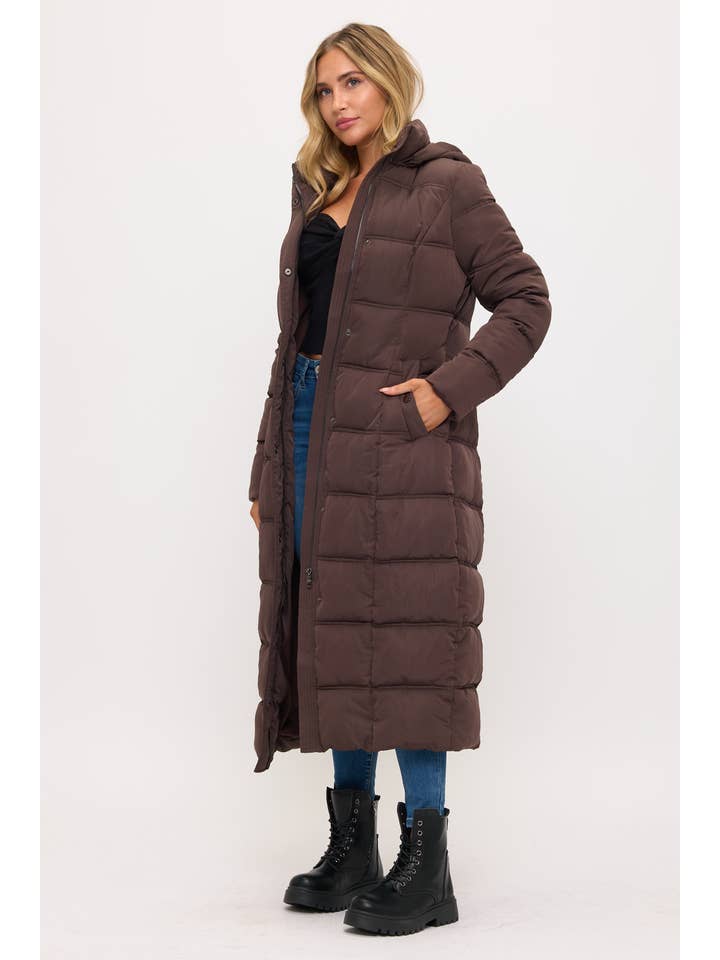 Coalition Apparel Inc - Vendita all'ingrosso Piumino - Donna - CLANP0113: Cappotto con Cappuccio Skyline Elite4