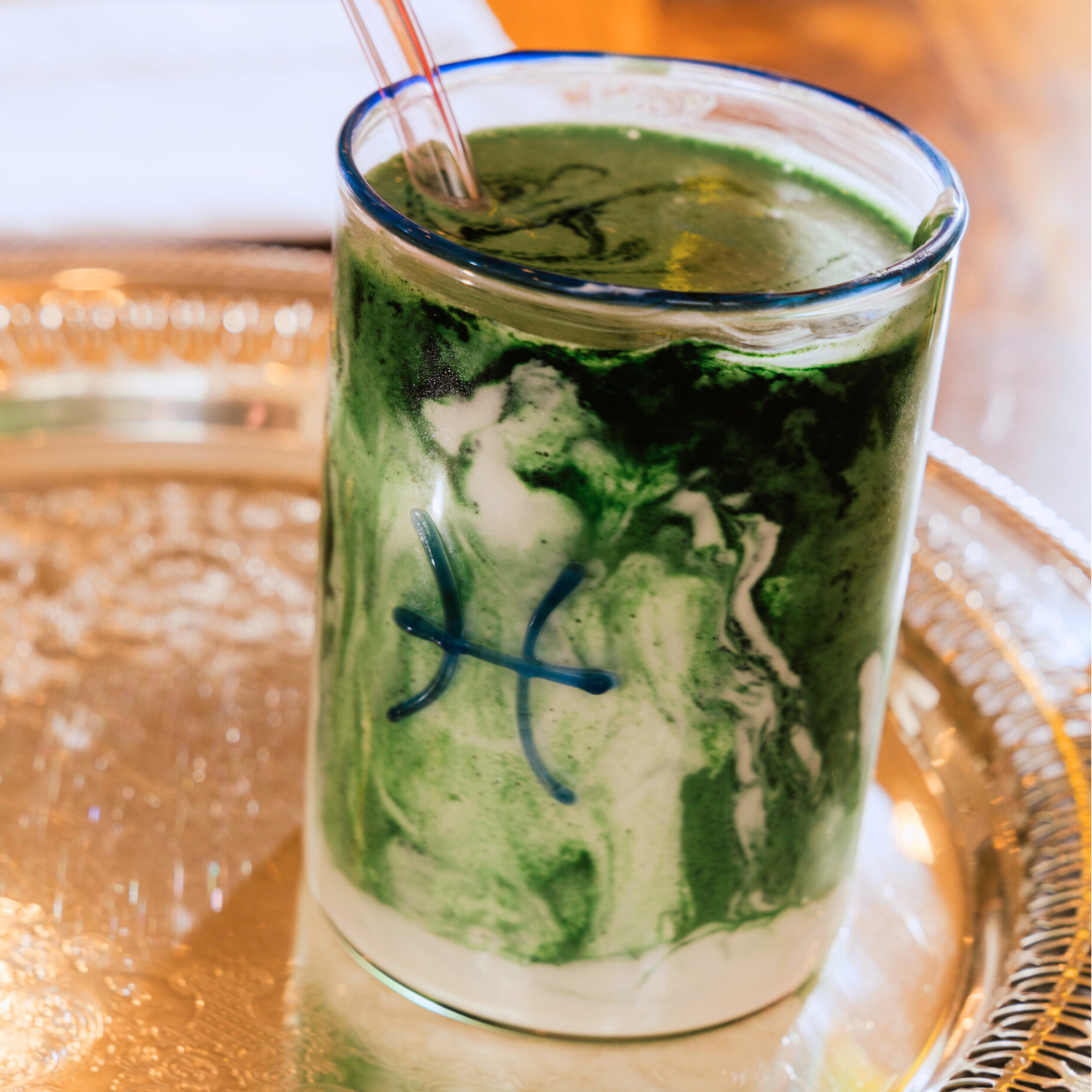 Blue Pisces Lowball Glass for wholesale on Faire9